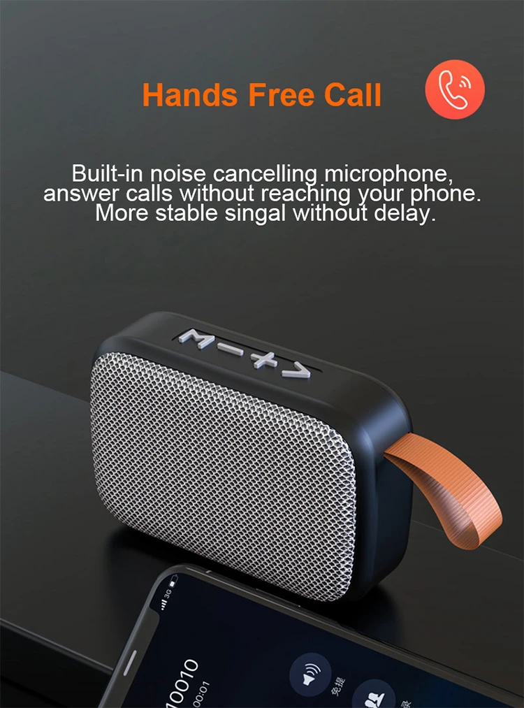 Bluetooth Wholesale Cheap Best Sound box Fabric Wireless Mini Portable Outdoor Subwoofer Wireless Speaker For TF Card MP3 Phone Music Play