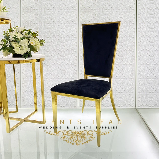 Birdcage gold stainless steel wedding king throne chair