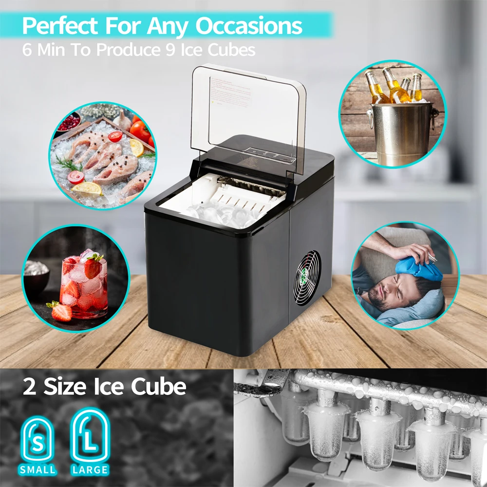 ship from us for home/bar ice Maker Machine 15kg/24hrs ice maker