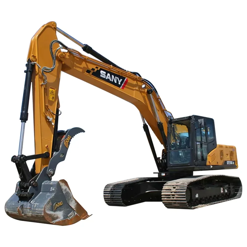 Best Selling Sany sy215c 22Ton Digger Machine Used excavator price Second hand SANY 215 245 265 medium excavators For Sale