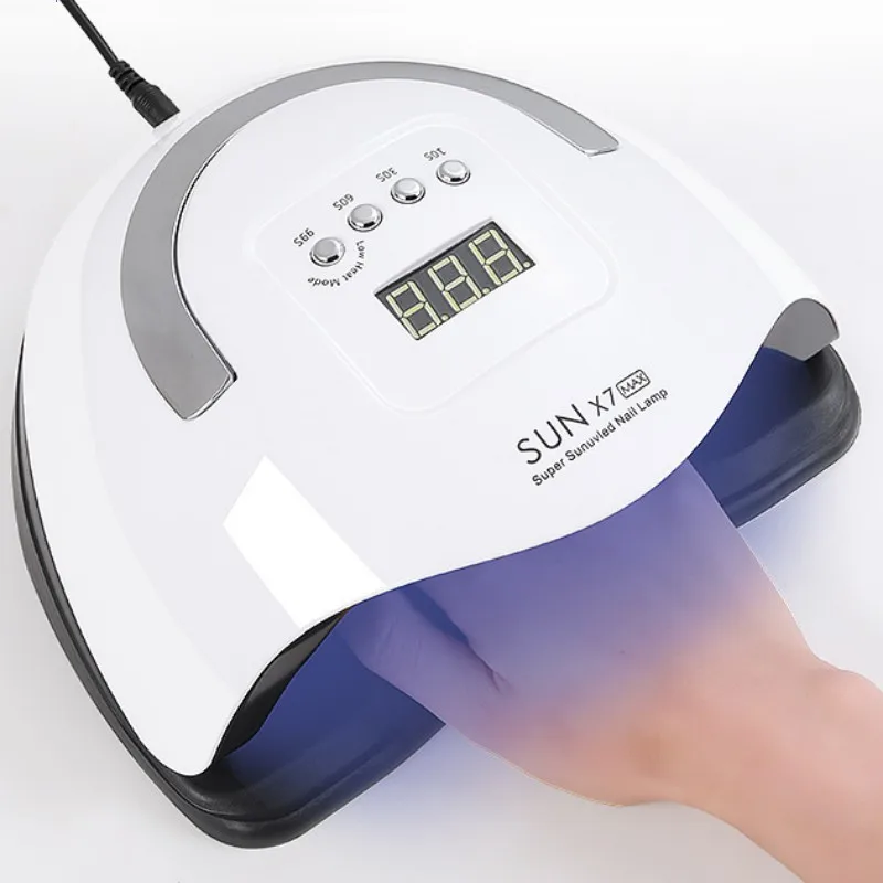 Светодиодная УФ-лампа для сушки гель-лака ногтей 180