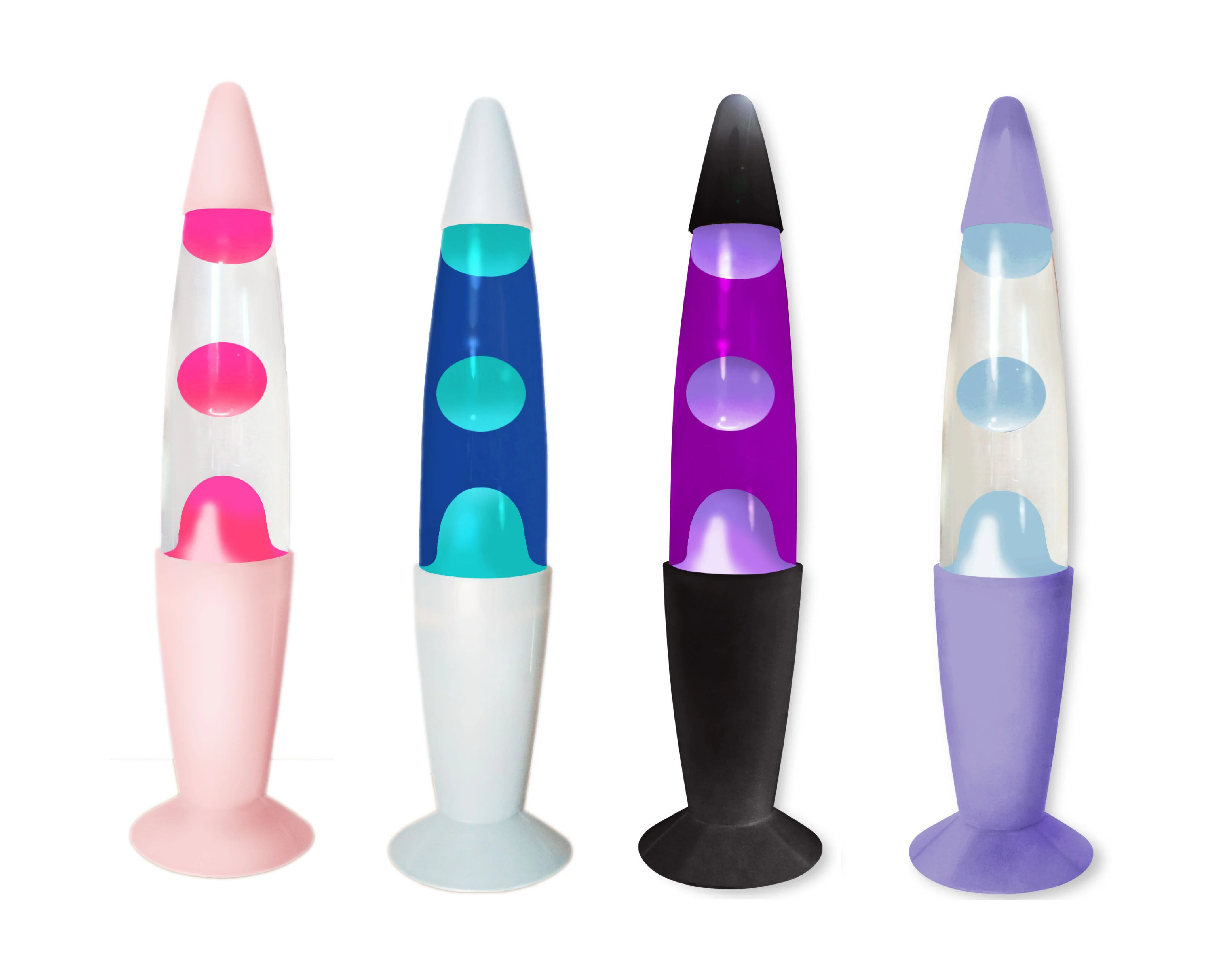 13inch colorful wax plastic base lava MOTION lamp TABLE LAMP