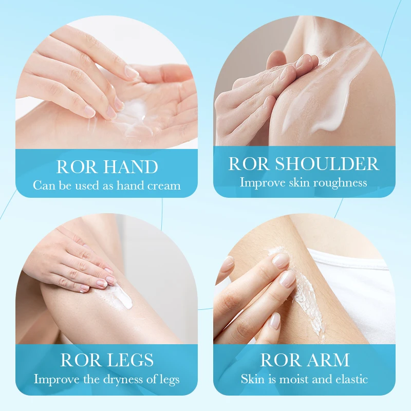 Private Label ZOZU Amino acid Donkey milk Strong brightening moisturizing neak whitening body lotion