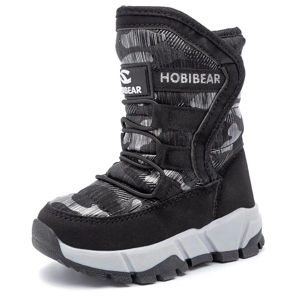 
HOBIBEAR Good Quality Comfortable Fashion Kids Girls Boots Shoes Waterproof Kid Ankle Snow Winter Boots 