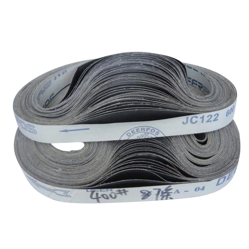 1 x 30 deer narrow abrasive belt emery sanding belt 25mm