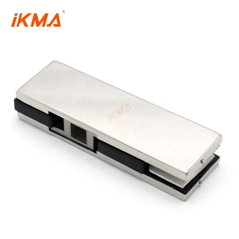 Bearing fixing floor spring frameless bottom patch fitting for shop office glass door