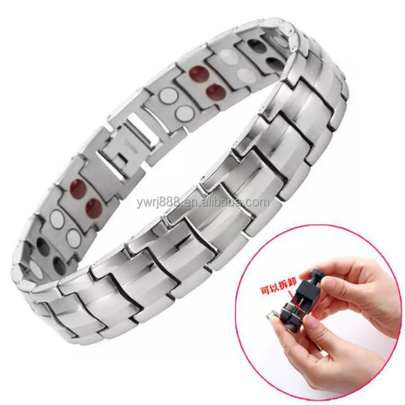 Fashion Magnetic Health Energy Healing Bracelet for Men Balance Tourmaline Bracelet Arthritis Relief the Pain