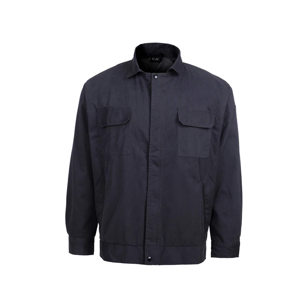 Fire Resistant Shirts Long Sleeve Button Up Flame Retardant Snap Fr Welding Shirt Frc Clothing Industrial Mechanic Workwear
