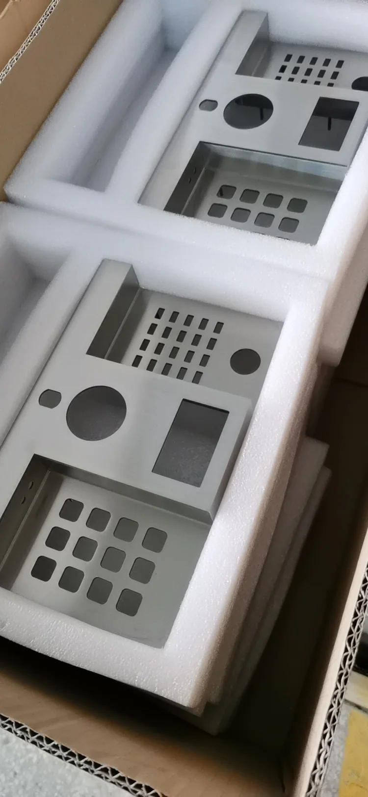 Stainless steel laser cutting Door keyboard panel