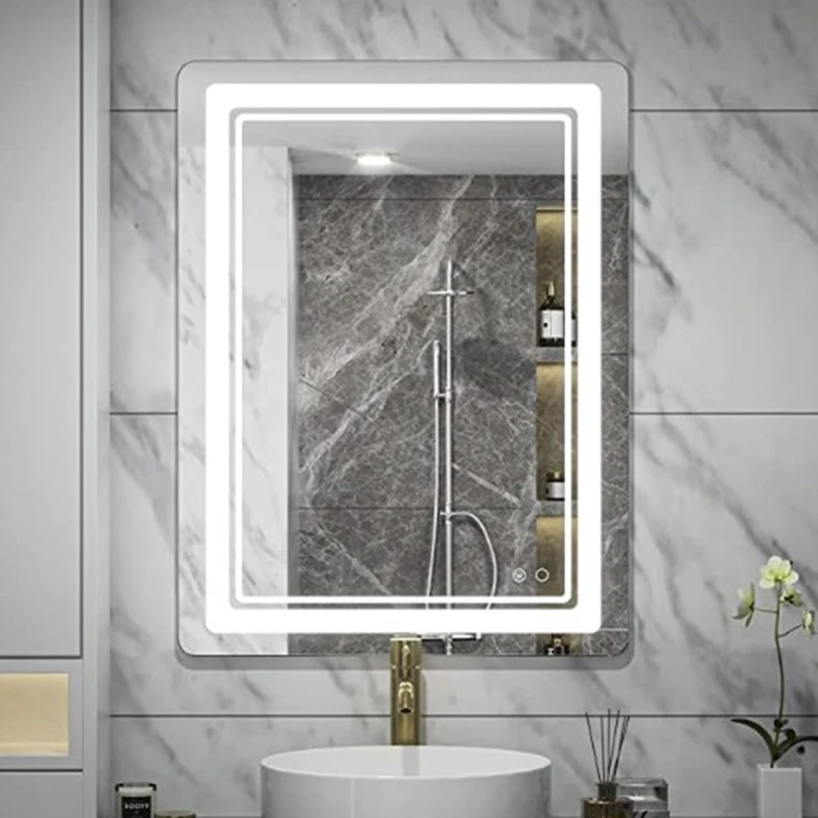 ETL Listed Bathroom Vanity MCustomized Wall Mounted Bath Mirror with Speaker Make Up Led Lighted Magic Smart Bathroom LED Mirror