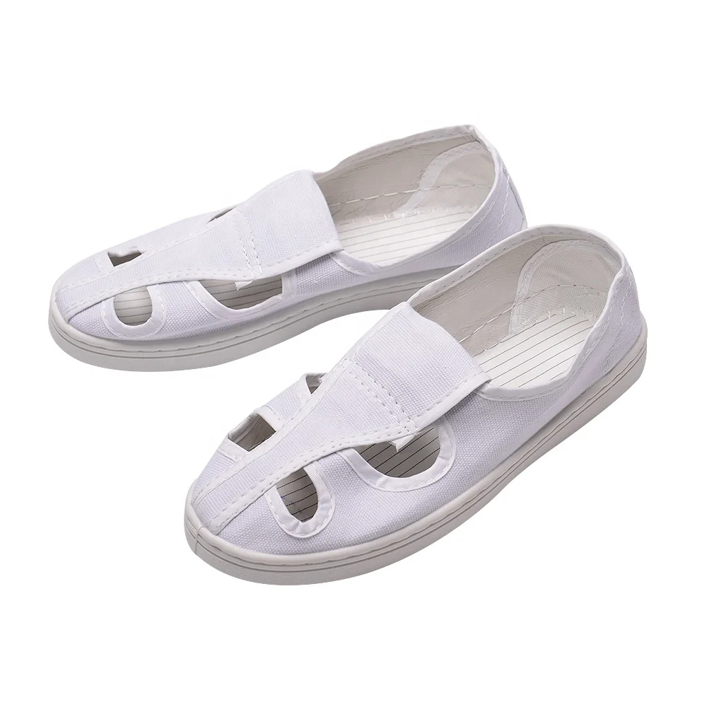 
pvc sole cleanroom antistatic esd workmans safety shoes 