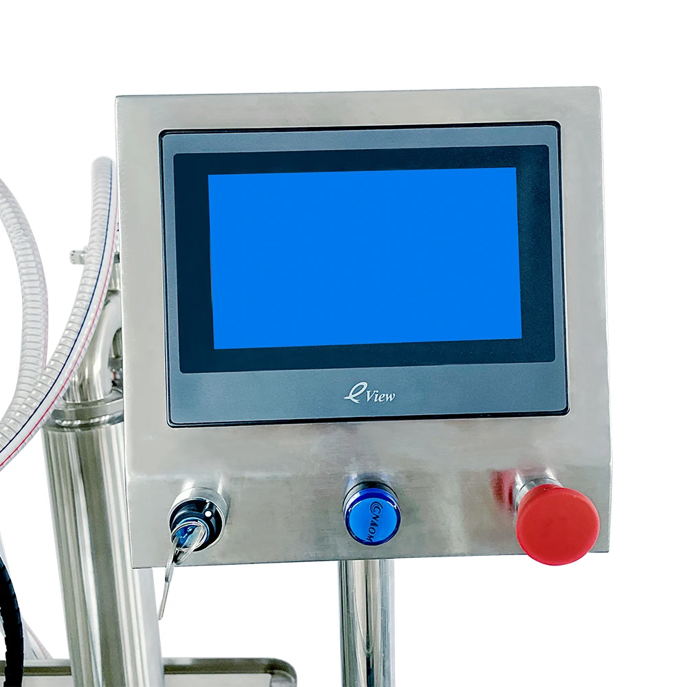 YK P3L04H Full Automatic Jar Water Bottle Liquid Soap Juice Perfume Filling Capping And Labeling Machine production line