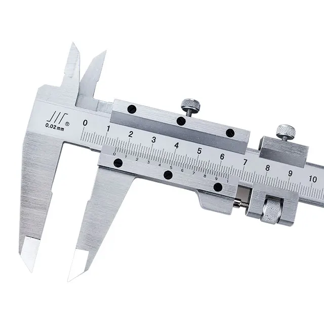 CHRNLIANG TOOLS Vernier Calipers 0-200mm/0.02mm Stainless Steel Vernier Calipers  Inside Outside Depth Step Measurements Metric