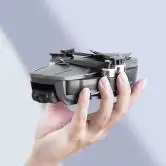 FUNSNAP DIVA 4K HD Professional Drone Aerial Camera 30 Mis Folding Outdoor Small Anti - shake quadcopter drone Single battery