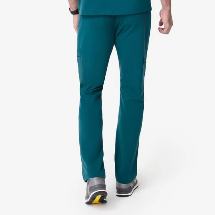 Fast Delivery V Neck Straight Pants Scrubs Tops Printed Logo New Athletic Scrubs