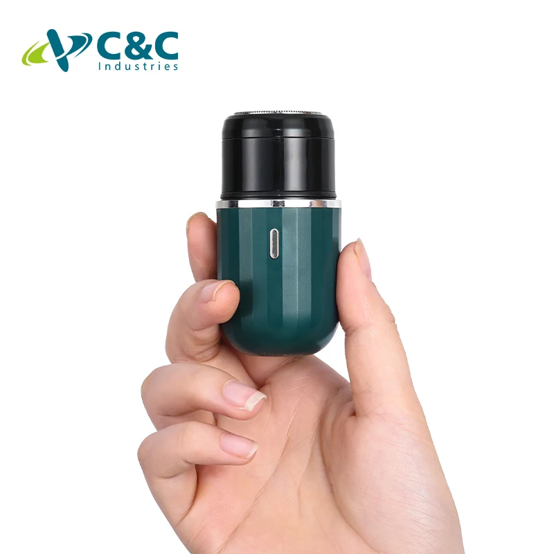 Mini Electric Shaver Men Portable Car Travel Rechargeable Shaver IPX7 Professional Hair Removal Face Body Care Razor