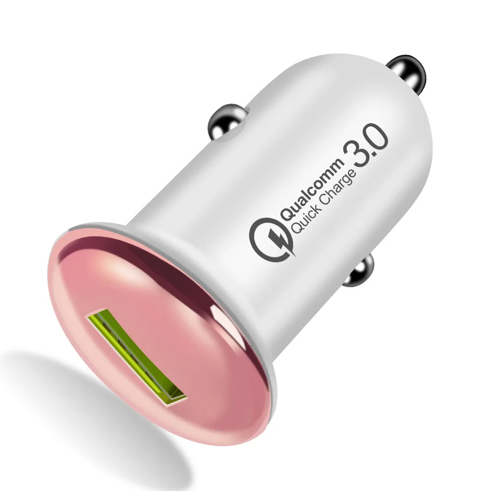  Универсальное автомобильное зарядное устройство 3 А USB 15 Вт 18 Быстрая зарядка 0 Автомобильное для телефона