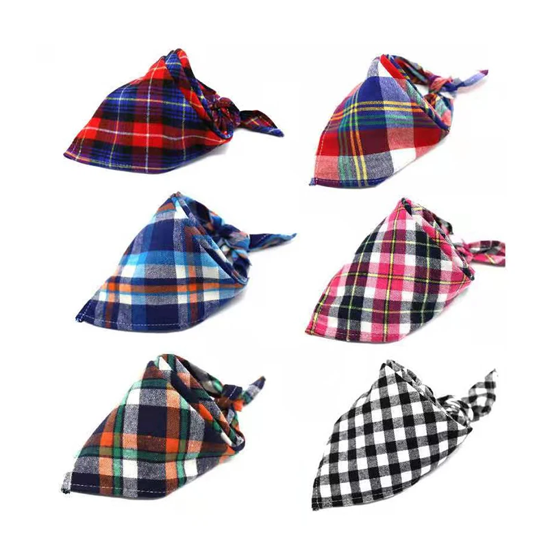 29 Patterns Printed Triangle Dog Collar Custom Big Dog Bandana