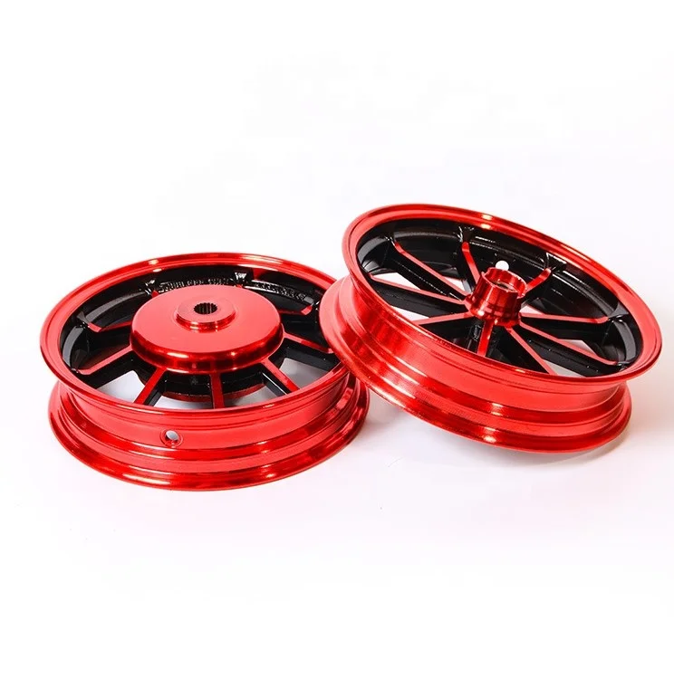 CNC 10inches 3.00-10 90/90-10  Motorcycle Wheel Rim for YAMAH A 100cc JOG50 JOG90