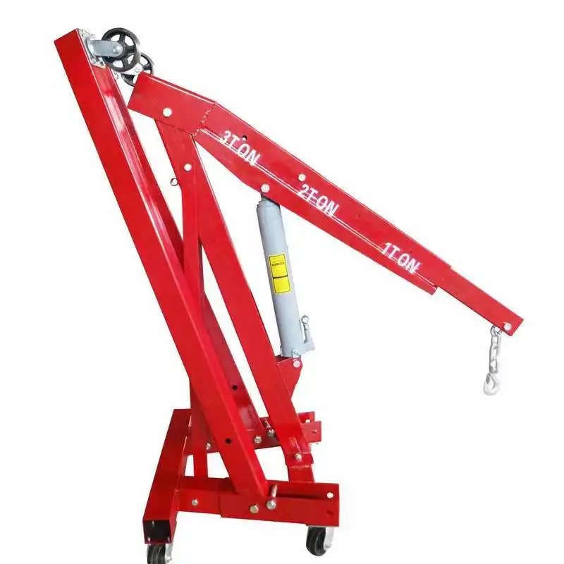 Portable Small Lift Crane 3 Ton Mini Foldable Hydraulic Jack Engine Hoist
