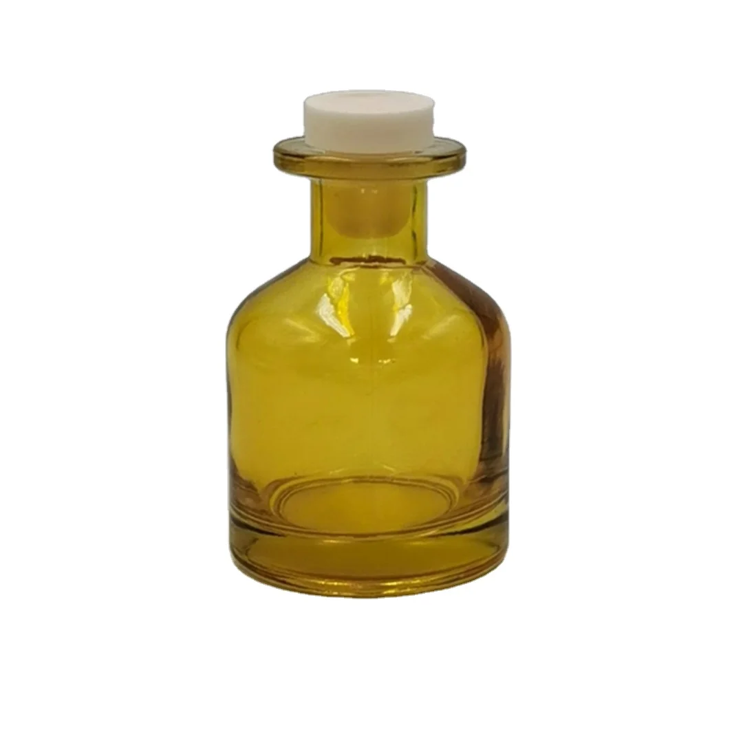 Glass  Aroma Scented Essential Oil Reed Diffusers bottle with Rattan Sticks