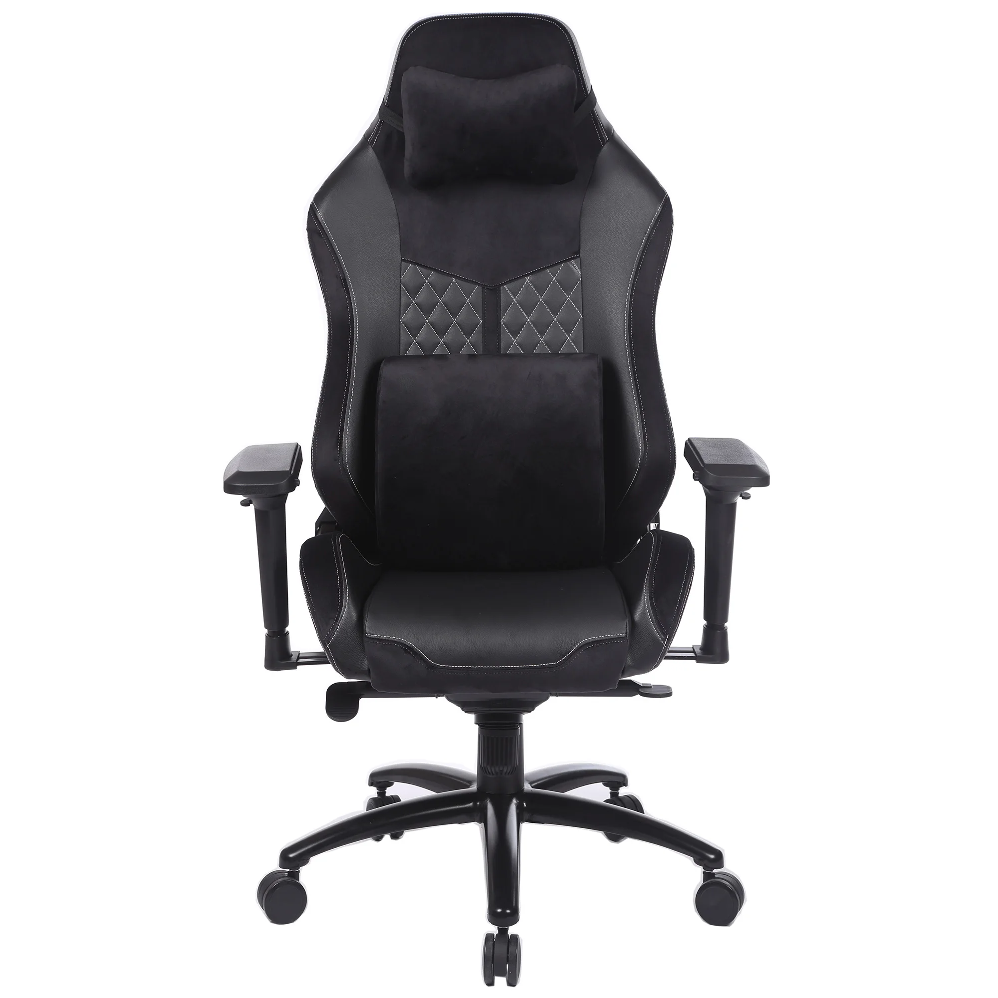 Gaming Chair  Leather Desk Chair Racing Executive Ergonomic Adjustable Swivel Task Chair