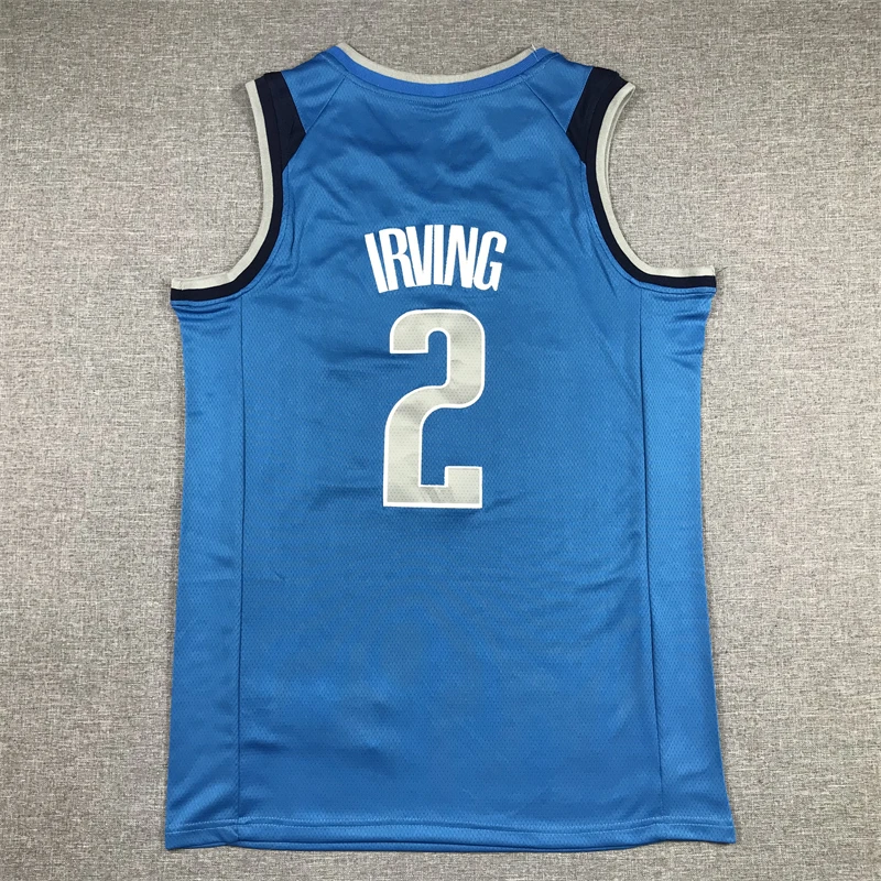 2023 новый сезон нашивки вышивка быстросохнущая Мягкая сетчатая Kyrie Irving 2 Luka Doncic 77 Мужская баскетбольная рубашка на заказ Джерси