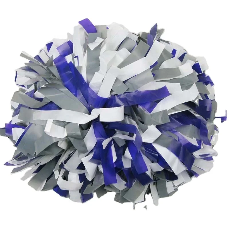  2021 new Plastic cheerleading pom poms for cheerleaders with factory