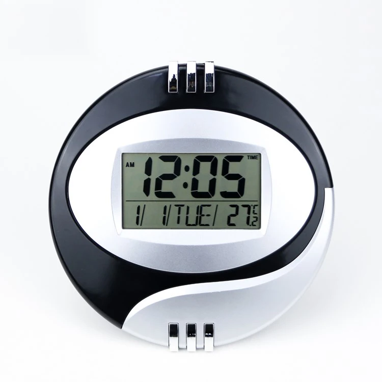 KH-CL100 Automatic Calendar Table Office Make Music Desktop Decorative Wall Clock for Living Room