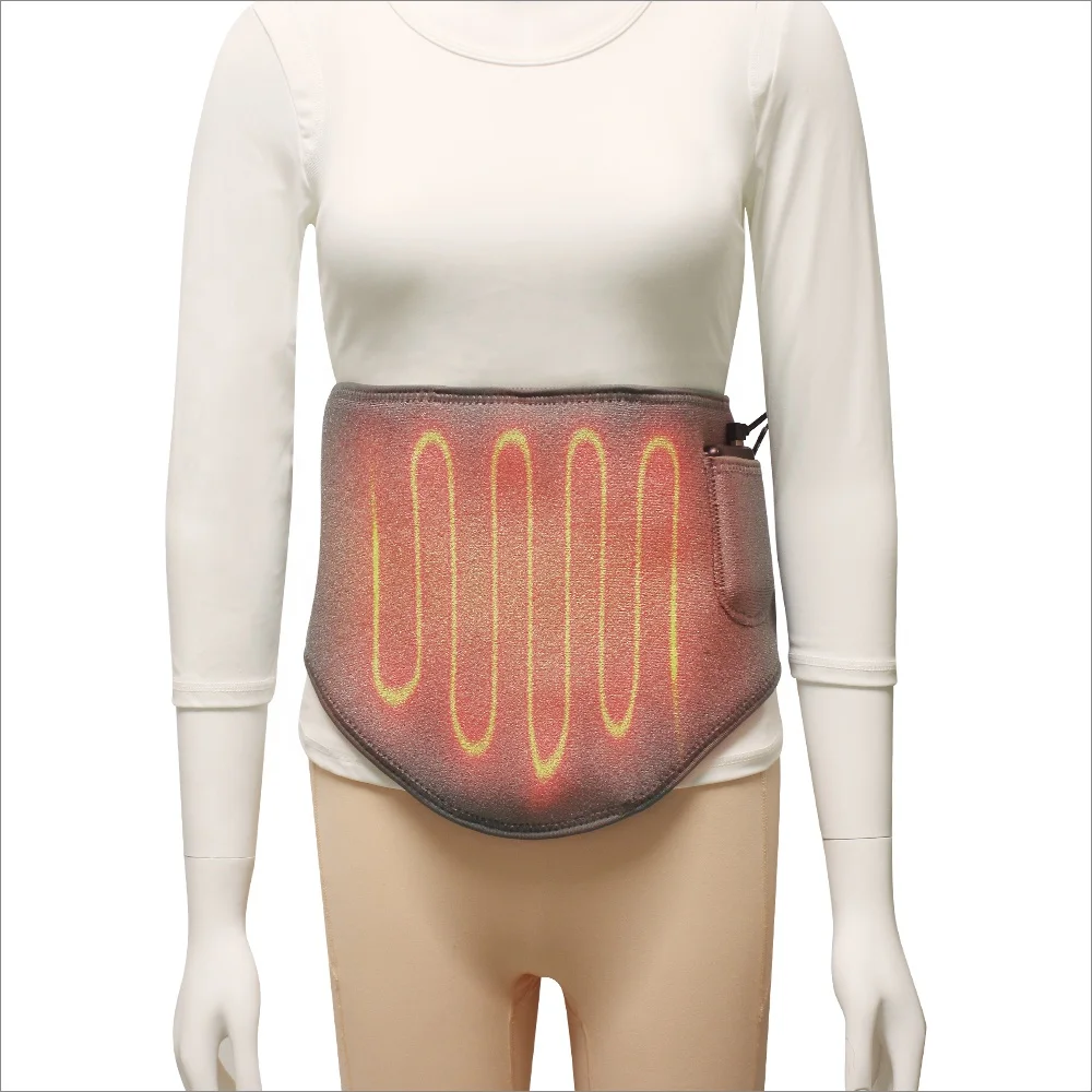 Дисменорея ремень менструальные грелку теплый дворец пояс быстрый нагрев Pad Тепловая терапия площадку для менструальные судороги