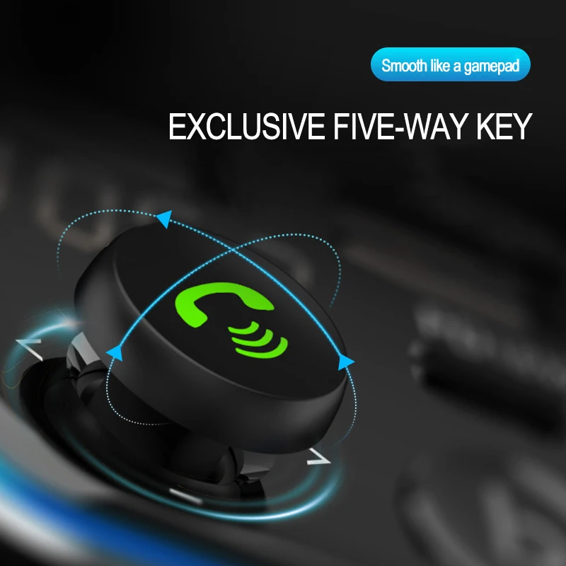  QC3.0 PD 18 Вт зарядное устройство Bluetooth 5 0 автомобильный fm-передатчик одна кнопка Бас mp3-плеер внешний большой микрофон музыкальный