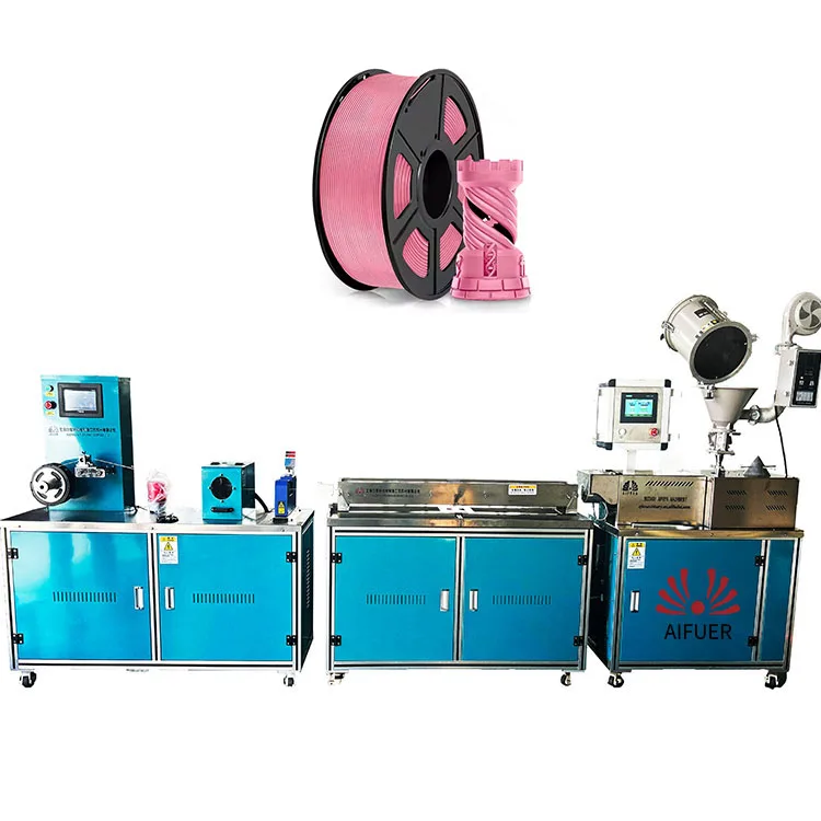 PLA ABS PEEK 1.75/3mm 3D Filament Extruder Machine Printer Filament Making Production Line