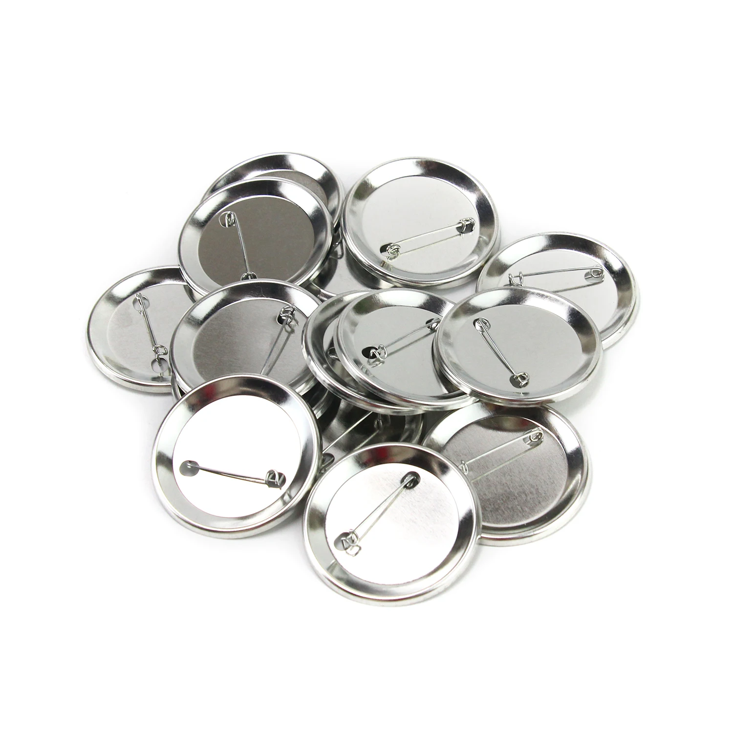 Round Blank Button Badge Wholesale Tin Button Button Tin Badge Raw Material