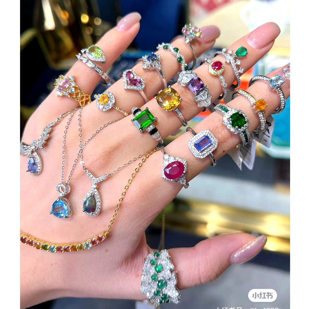 Joyeria acero, иноксидируемые ювелирные изделия из нержавеющей стали, розовое золото, 925, серебро, vvs moissanite, кольцо с бриллиантом, anillo colibri plata, 925
