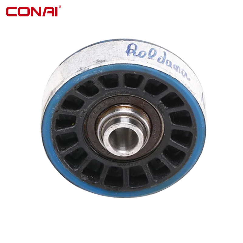 Supply All Brand Escalator Parts  Escalator Parts Reasonable Price Blue PU Escalator Step Chain Roller
