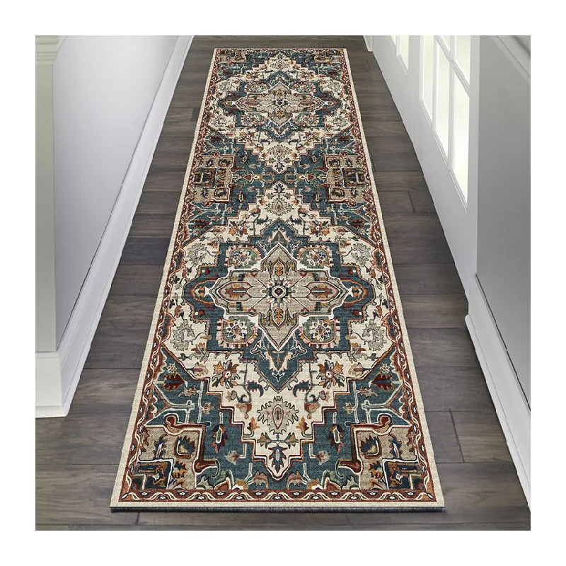 Crystal velvet printing 3d carpet corridors runner size rug cheap price printed carpet 3d