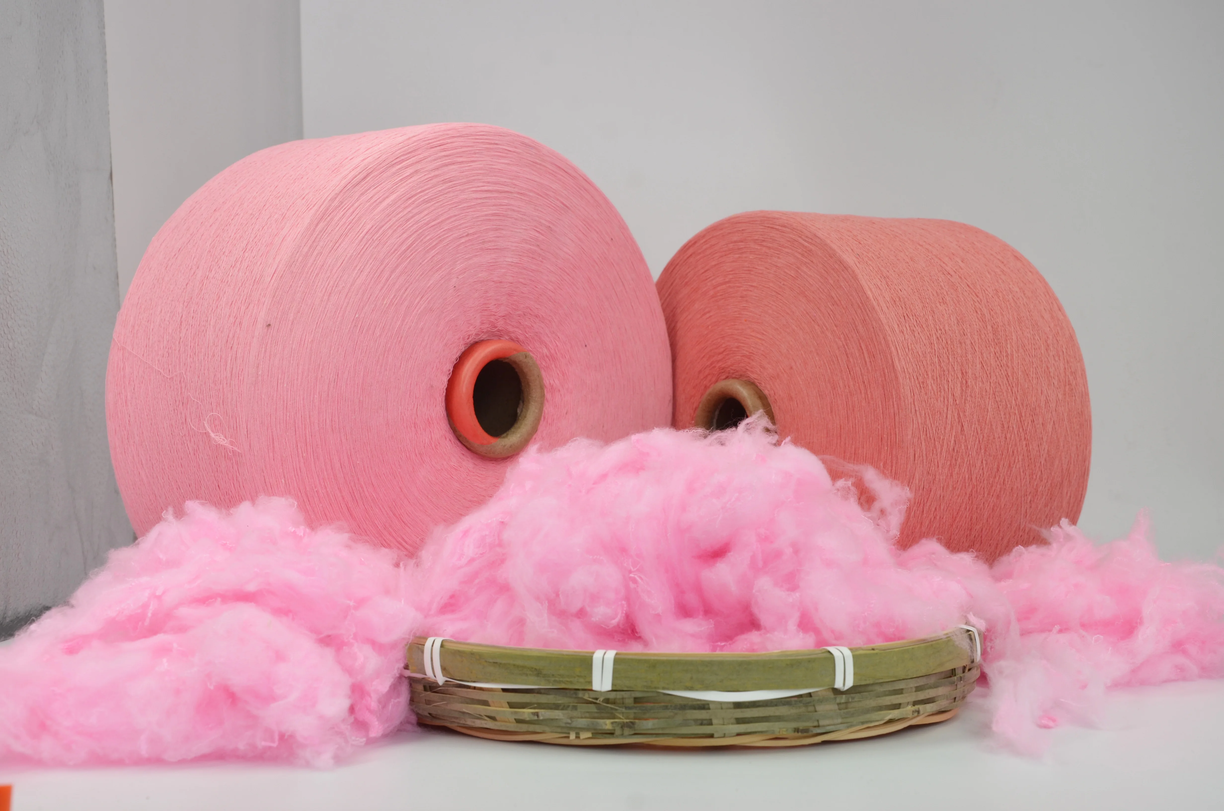 Pattern Material free yarn samples OE Cotton Knitting Ne 20S/1 Ne 12S/1 For Denim Fabric 100% Recycled In Vietnam