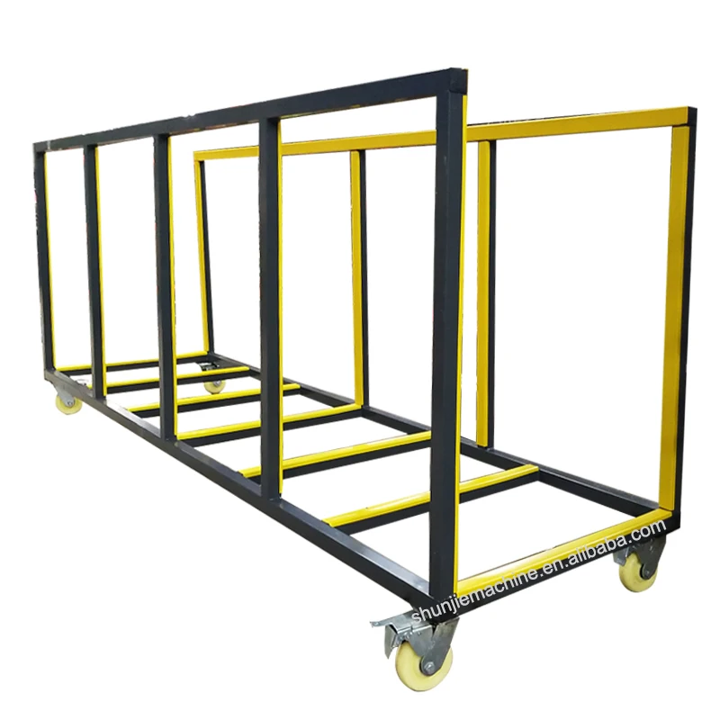 ODM industrial long material transport truck turnover cart 3 meters material transport trolley
