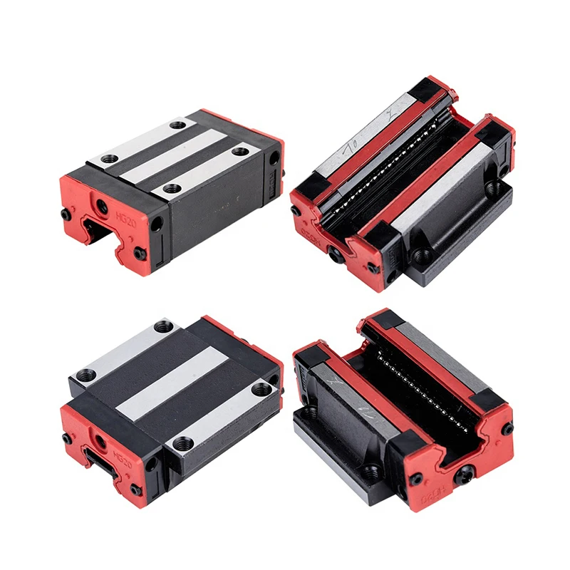 linear bearing carriage 25mm HGR25 Linear motion rail 1000mm HGW25CC HGH25 linear bearing block