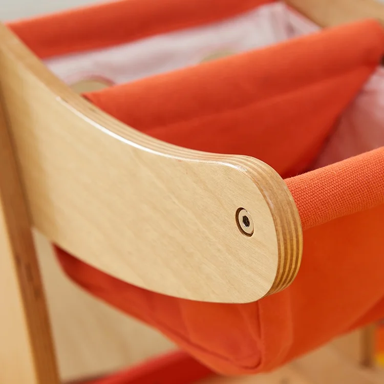 Wholesale High Quality Wooden Role Play Toy Kids Shopping Cart for Kindergarten and Home