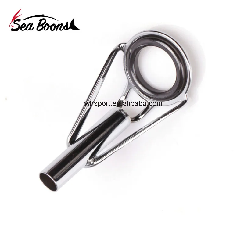 Fishing Casting Ultra Light Rod Guides Set Plastic High Gloss Ceramic Rings Fishing Rod Guides Ring