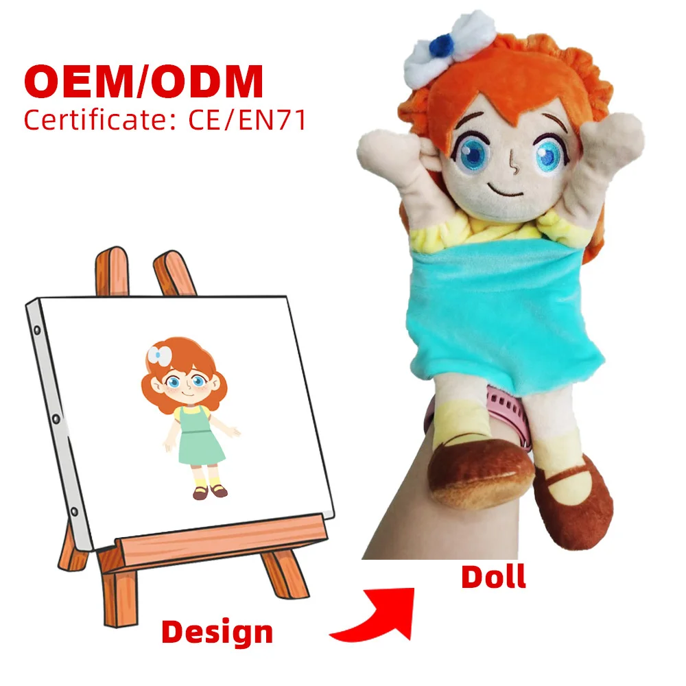 Newly New design Little girl Bag Custom Plush Cartoon Bag Personalized Plush Bag For Girls Adorable Toys