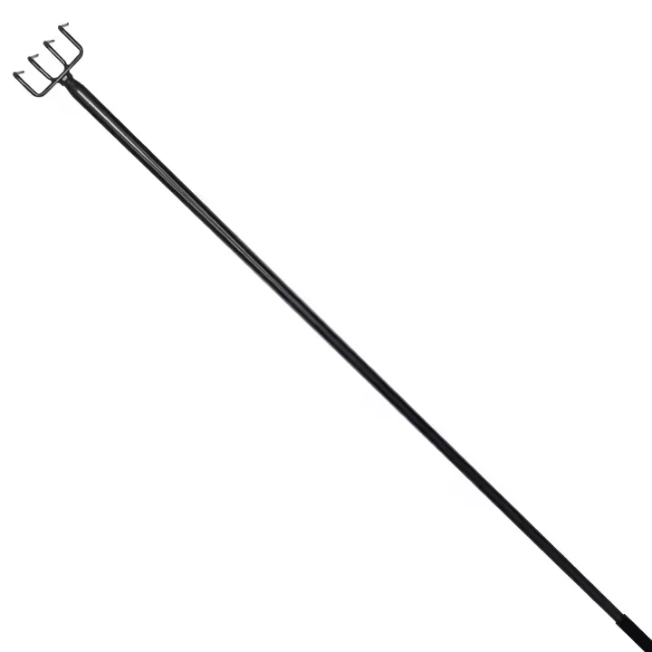 Professional Durable Forged 4 Prong Garden Fork Hoe Cultivator with Long Steel Handle