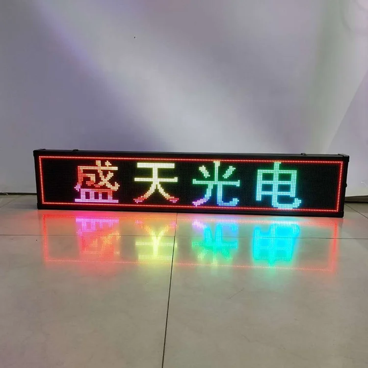 Hot sale open LED store signage signboard luminous screen led display panel