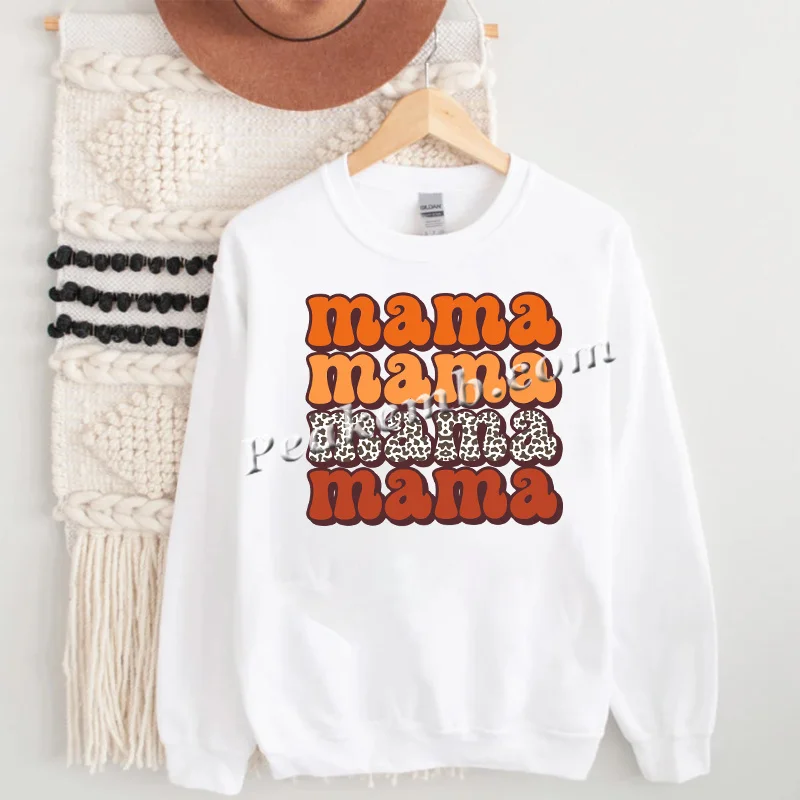 Iron on Mama Zebra Heat Vinyl Design Customized Plastisol Mama Vinyl Heat Transfer for Garment