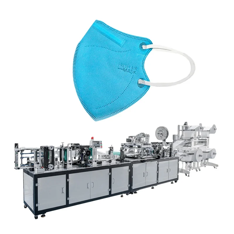 Hot Sale Aluminium Alloy Nonwoven Mouth Mask Manufacturing Machine Full Auto
