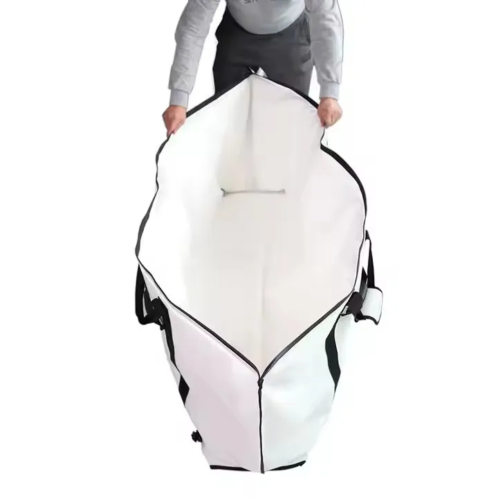 Hot sale Two-layer Fish Bag Cooler PVC Insulated Fishing Bags