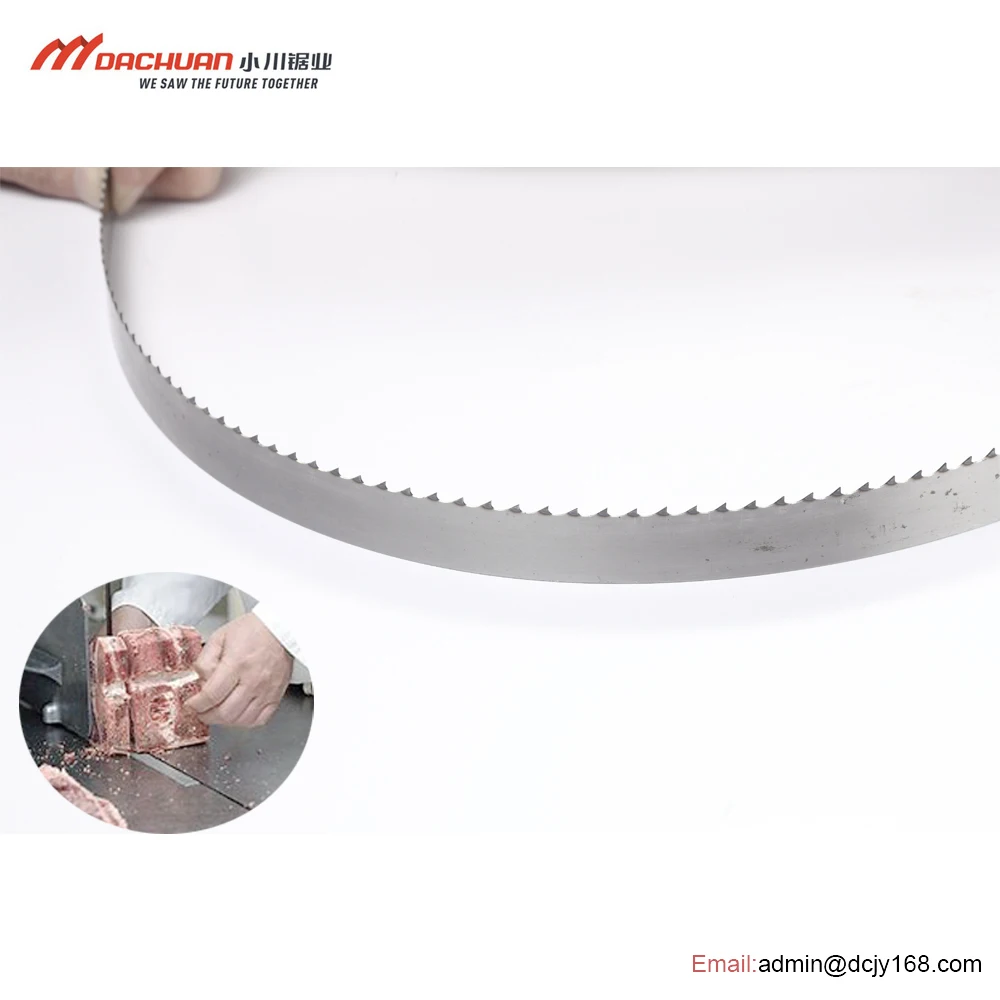 0.55x16x2800mm High quality Butcher Bandsaw blades for cutting bone