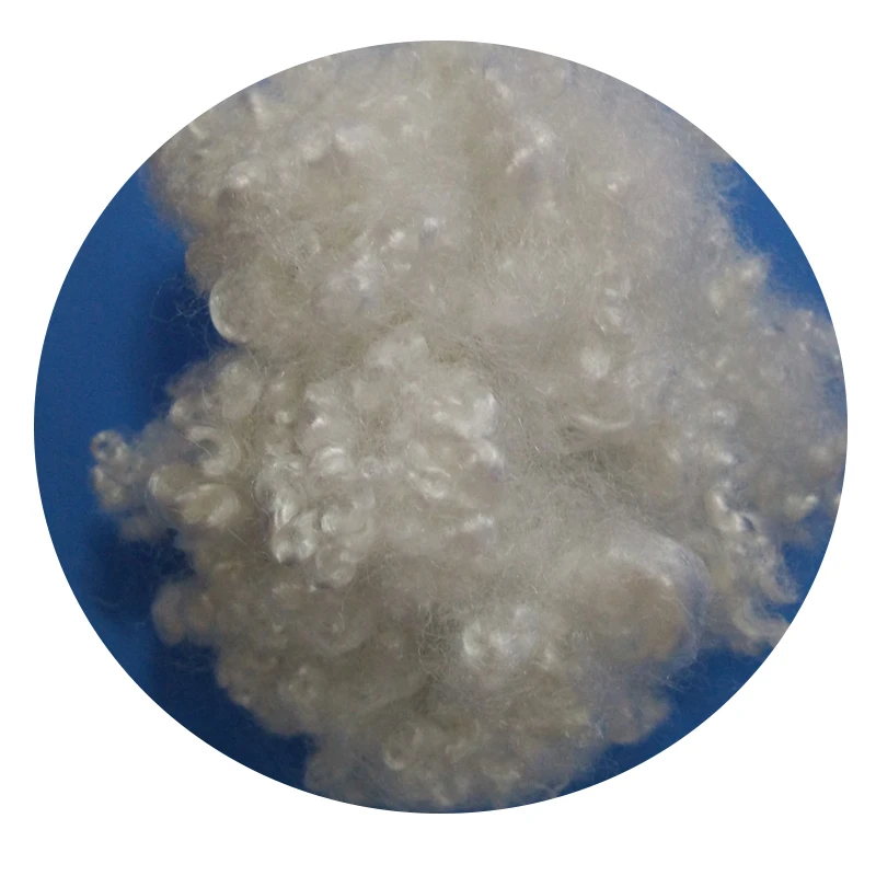 15d hollow conjugated siliconized Recycled polyester staple fiber fill pillow