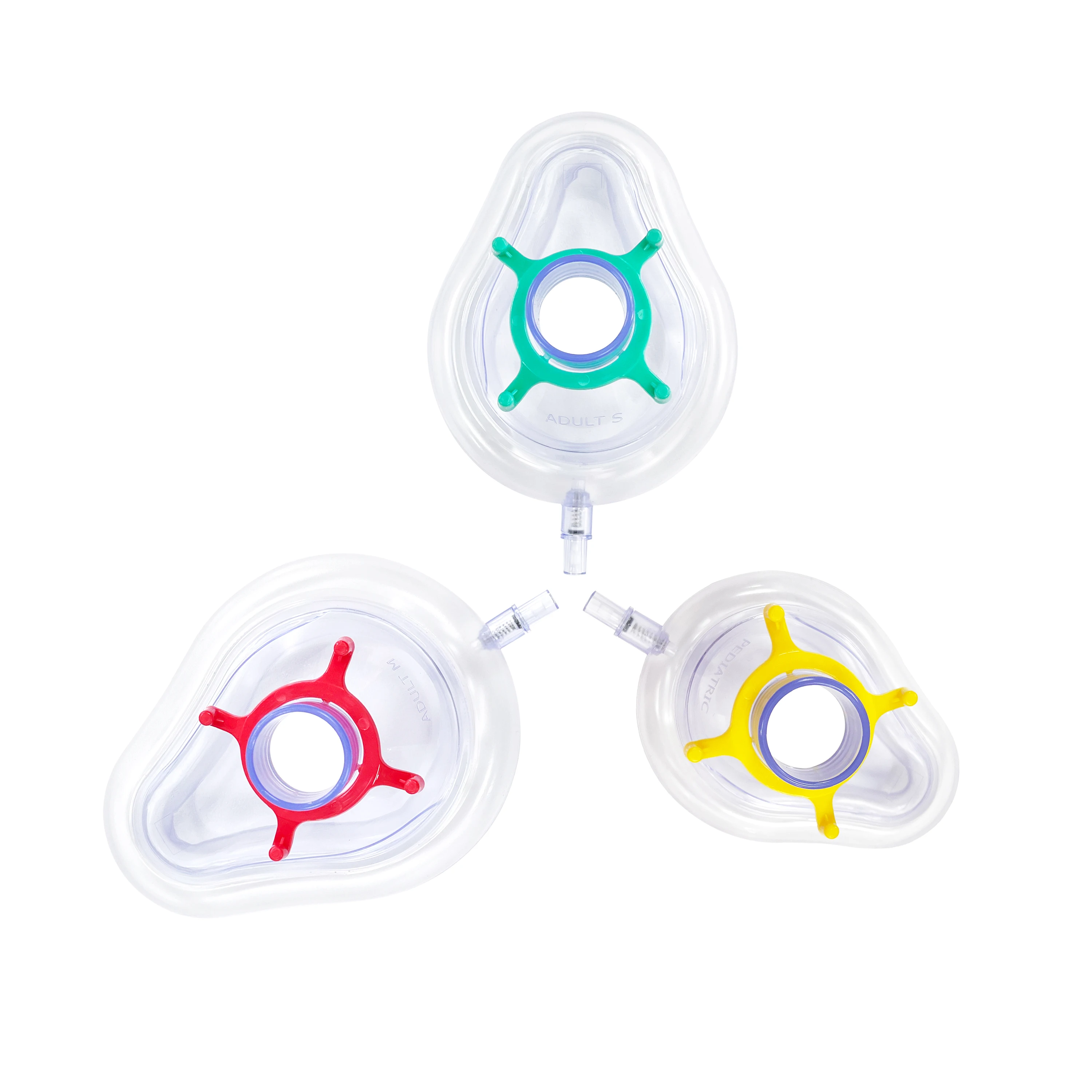 Latex Free Air Cushion PVC Anesthesia Mask Supplier Neonate/Infant/Child/Adult sizes available
